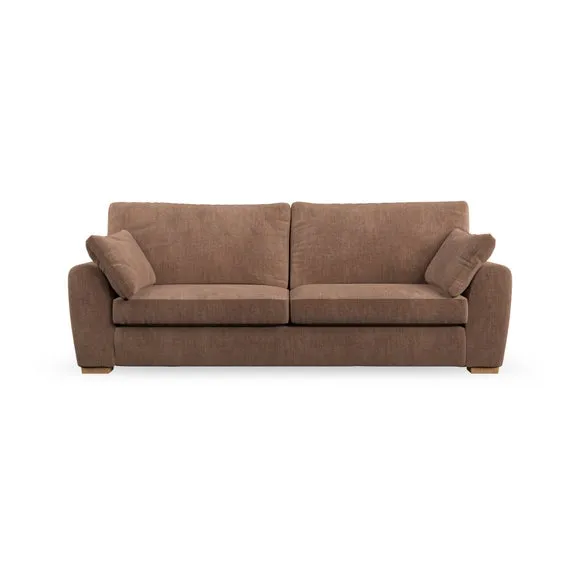 4-Seater Sofa with Removable Arms - Clay