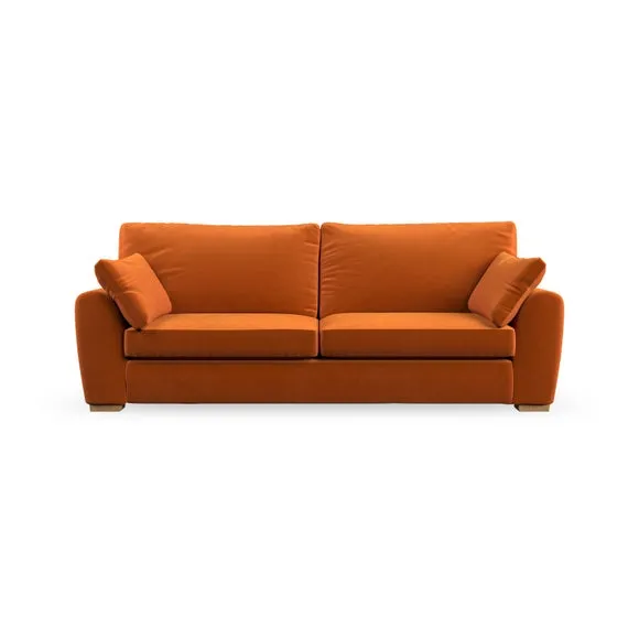 4-Seater Sofa with Removable Arms - Ginger