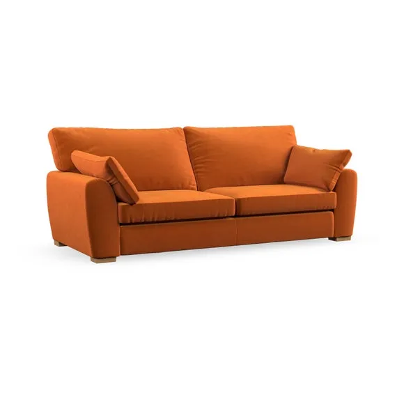 4-Seater Sofa with Removable Arms - Ginger