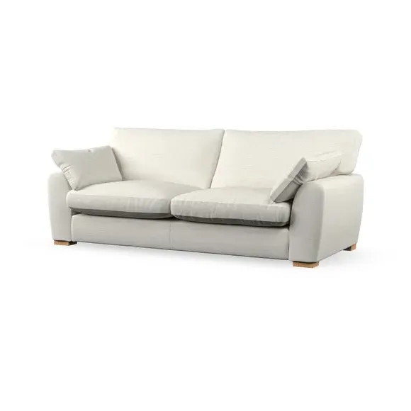 4-Seater Sofa with Removable Arms - Ivory