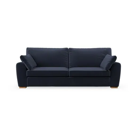 4-Seater Sofa with Removable Arms - Navy