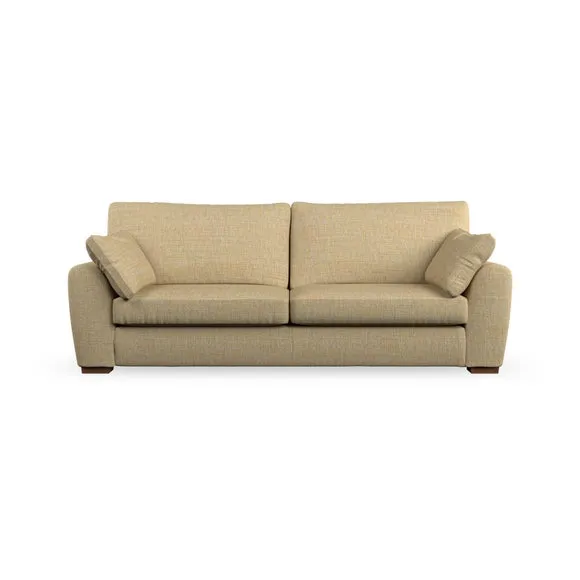 4-Seater Sofa with Removable Arms - Ochre