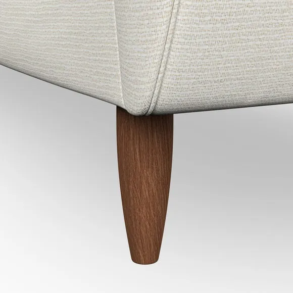 4-Seater Sofa with Scatter Cushions - Ivory