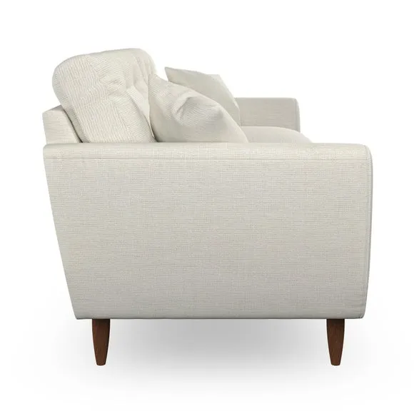 4-Seater Sofa with Scatter Cushions - Ivory