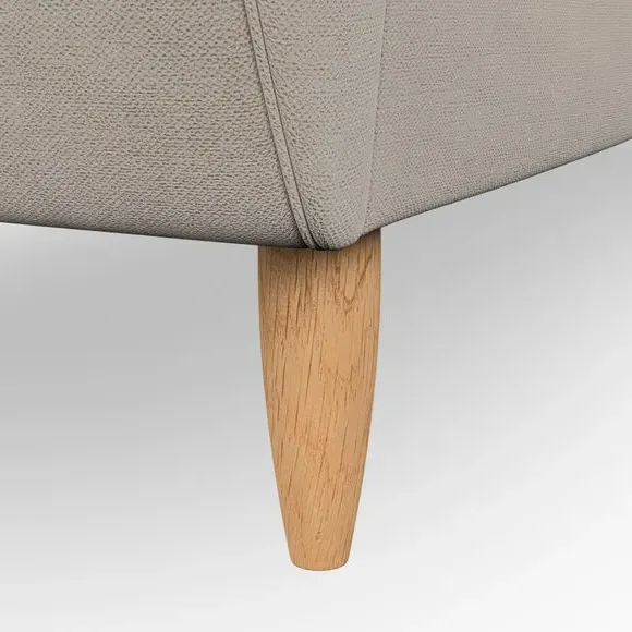 4-Seater Sofa with Scatter Cushions - Mushroom
