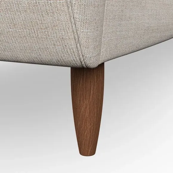 4-Seater Sofa with Scatter Cushions - Natural