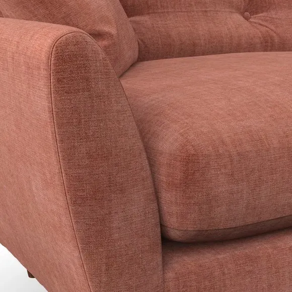 4-Seater Sofa with Scatter Cushions - Terracotta