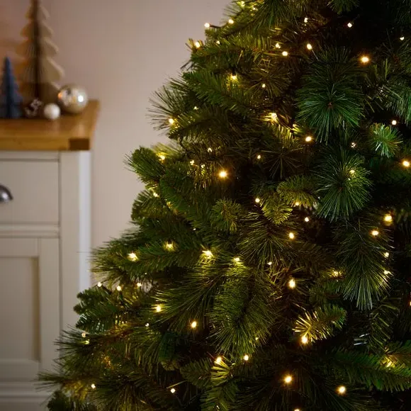 400 LED String Lights with Timer - Warm White image
