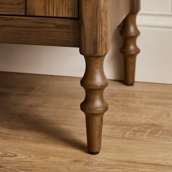 5-Drawer Chest with Metal Runners - Light Oak