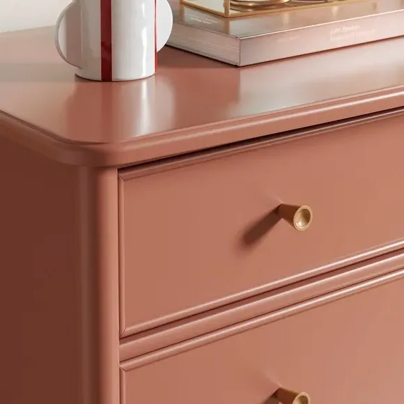 5-Drawer Chest with Soft-Close - Red Clay