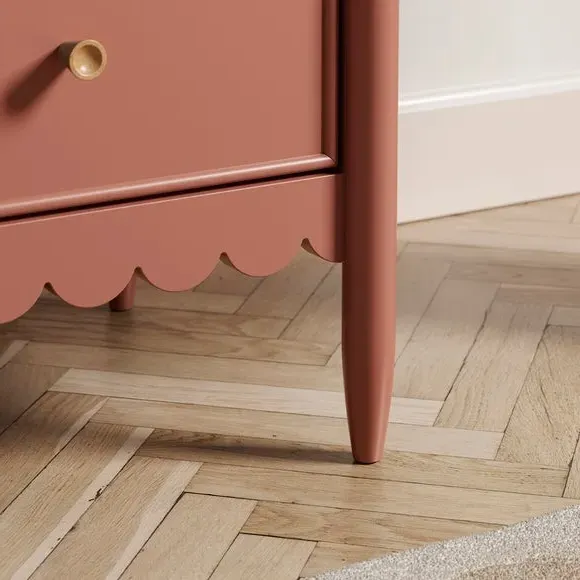 5-Drawer Chest with Soft-Close - Red Clay