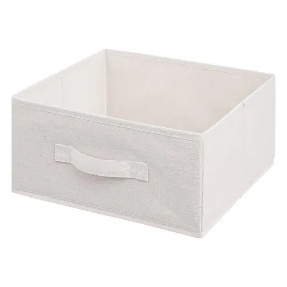5-Drawer Storage Unit - White, Bamboo