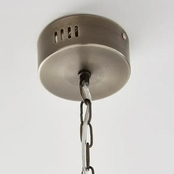 5-Light Orb Ceiling Light - Clear, Glass