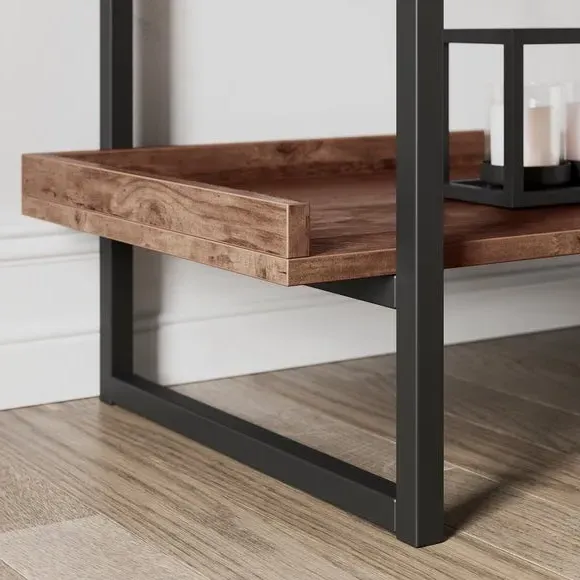 5-Shelf Shelving Unit - Pine, Wood Effect