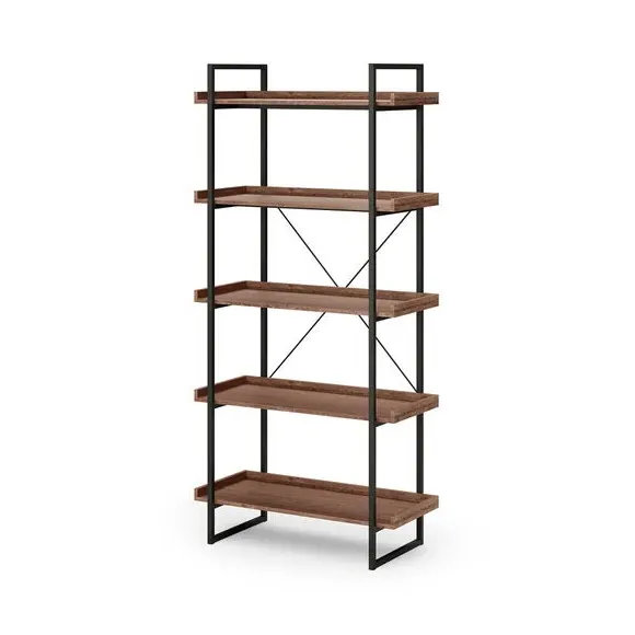 5-Shelf Shelving Unit - Pine, Wood Effect