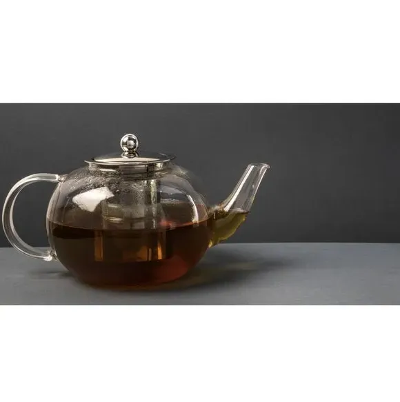 6-Cup Teapot with Infuser - Clear, Glass image