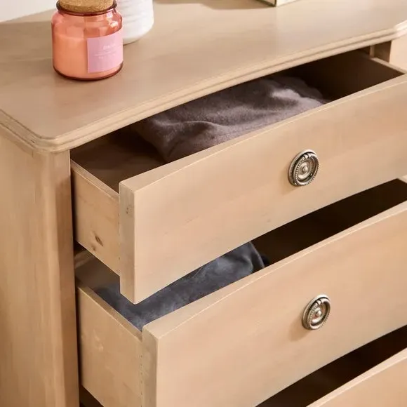 6-Drawer Chest with Soft Close - Natural, Birch