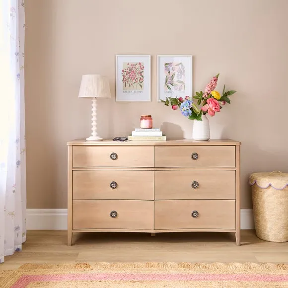 6-Drawer Chest with Soft Close - Natural, Birch image
