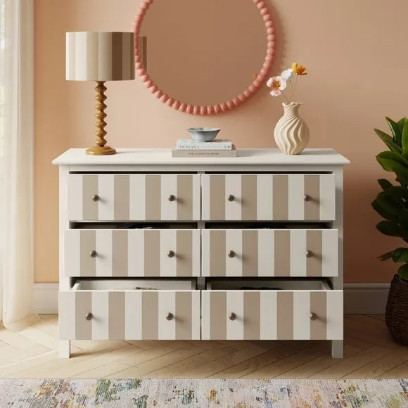 6-Drawer Chest with Soft Close - Natural, Wood
