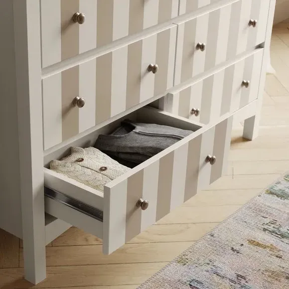 6-Drawer Chest with Soft Close - Natural, Wood