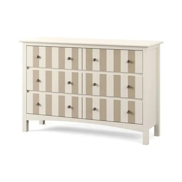 6-Drawer Chest with Soft Close - Natural, Wood