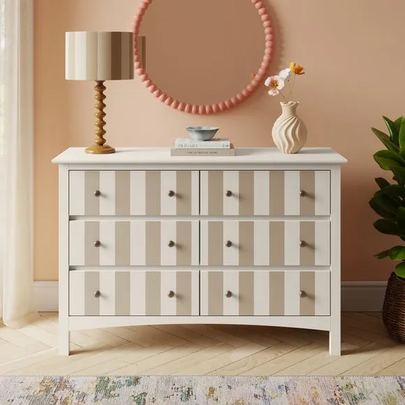 6-Drawer Chest with Soft Close - Natural, Wood image