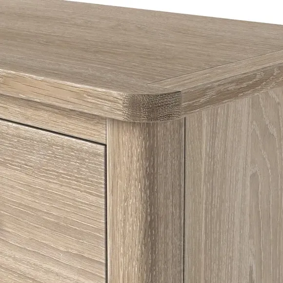 6-Drawer Chest with Storage - Oak, Pine
