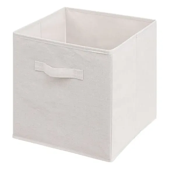 6-Drawer Storage Unit - White, Bamboo
