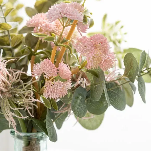 6-Pack Artificial Stems - Cream, Mimosa Achillea