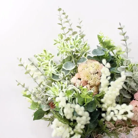 6-Pack Artificial Stems - Cream, Mimosa Achillea