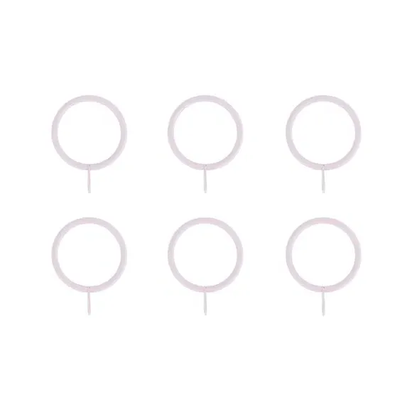6-Pack Curtain Rings 25mm - Lilac