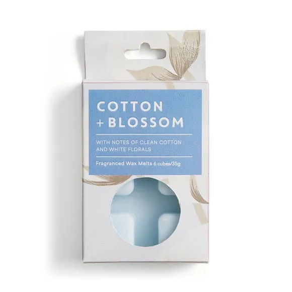 6-Pack Wax Melts Cotton Blossom - Blue
