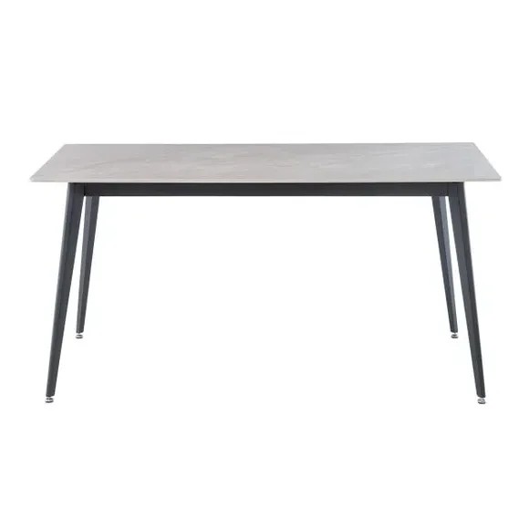 6-Seater Dining Table - Rebecca Grey, Sintered Stone