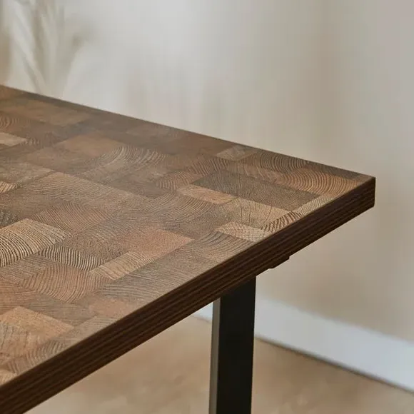6-Seater Rectangular Dining Table - Brown, Wood