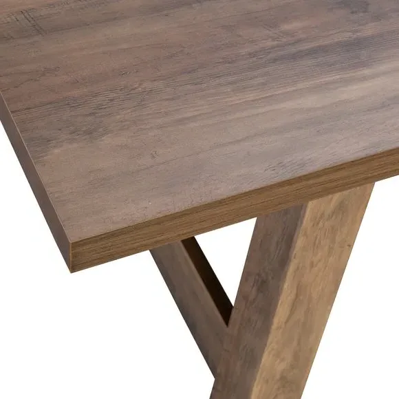 6-Seater Rectangular Dining Table - Pine Wood