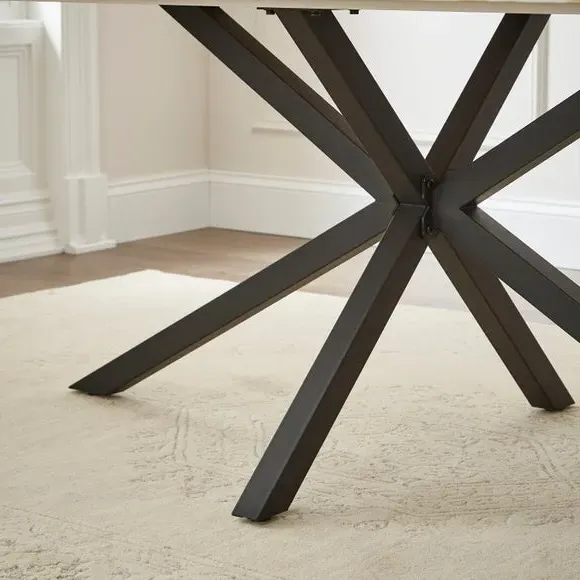6-Seater Rectangular Dining Table - Stone