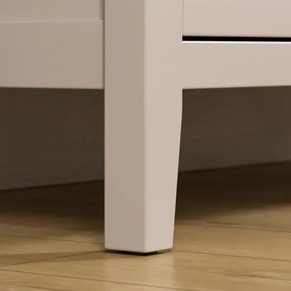7-Drawer Chest with Metal Handles - Natural
