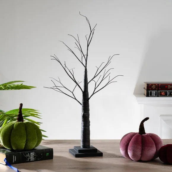 70cm Artificial Tree Decoration - Black, Plastic image