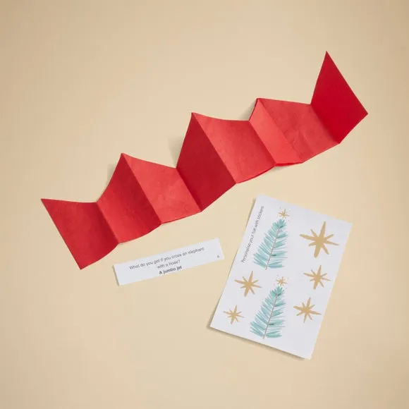 8-Piece Christmas Crackers Set - Multicolor, Paper