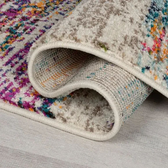 Abstract Area Rug - Multicoloured