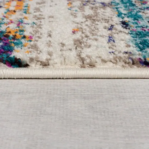 Abstract Area Rug - Multicoloured