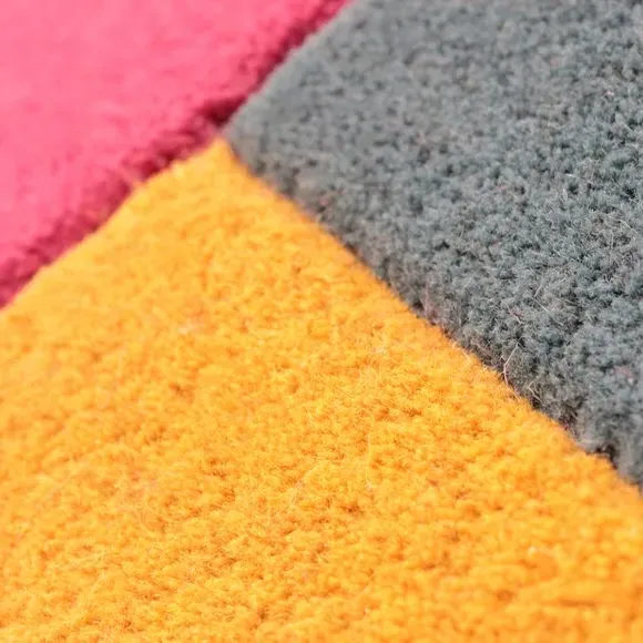 Abstract Collage Rug - Multi, Wool