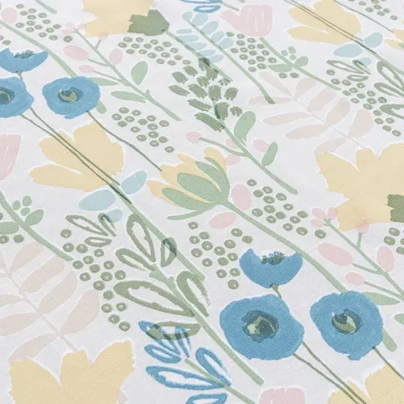 Abstract Floral Tablecloth - Multicolor, Cotton