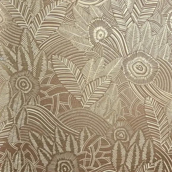 Abstract Wallpaper with Texture - Brown