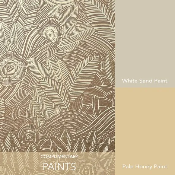 Abstract Wallpaper with Texture - Brown
