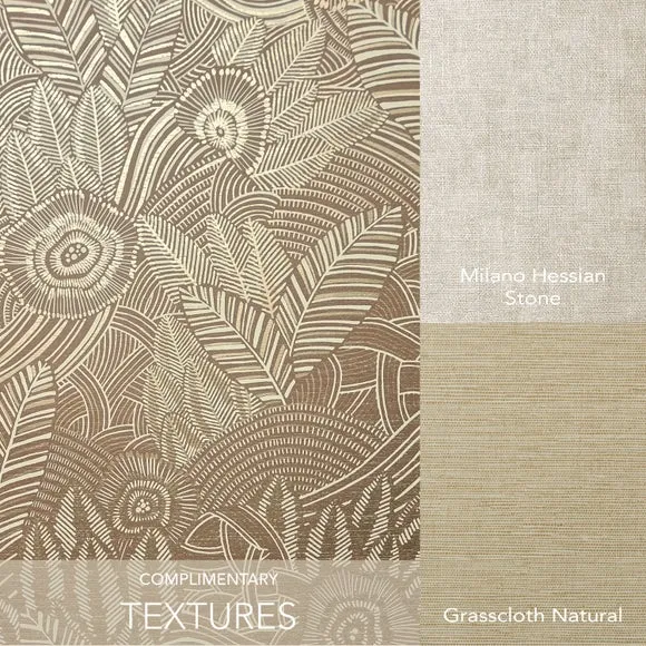 Abstract Wallpaper with Texture - Brown