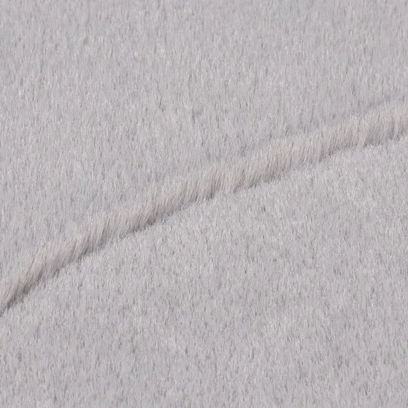 Abstract Wave Rug with High-Low Pile - Grey