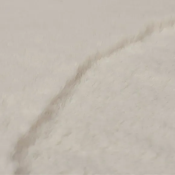 Abstract Wave Rug with High-Low Pile - Ivory