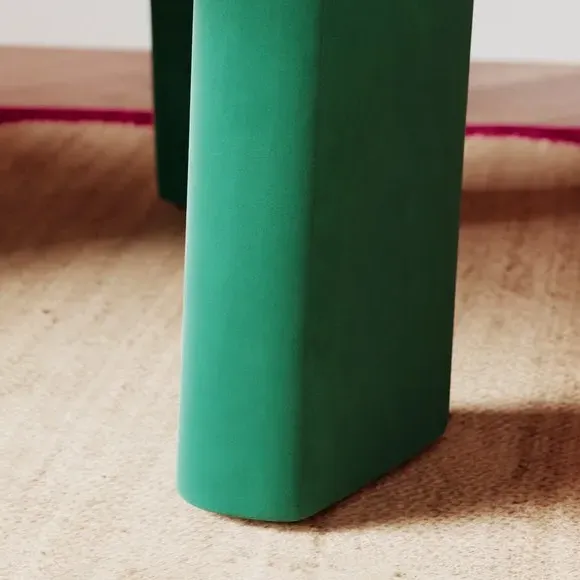 Accent Chair - Racing Green, Velvet