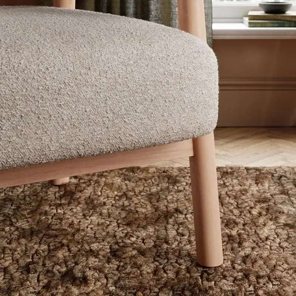 Accent Chair with Foam Seat - Mole, Boucle